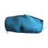 Reusable respiratory protection washable mouthguard reusable nose protection protective mask made of hemp incl. 3 filters, turquoise