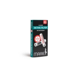 Marie Activfilter avec charbon actif de charbon de coco purifié 8mm, 10 pièces