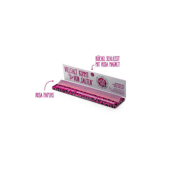 Marie Rosemarie Limited Edition Pink King Size Slim Ultrafine Papers Rolling Papers, 34 Sheets Marie Rosemarie Limited Edition Pink King Size Slim Ultrafine Papers Rolling Papers, 34 Sheets
