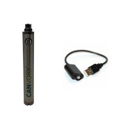 Vape Pen Batterij Verdamper Verstuiver 1600mAh Zilver 510 schroefdraad