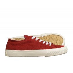 Hemp Sneaker HOLATA 2.0 Burgundy-White