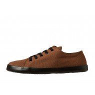 Hemp barefoot sneaker HOSKA Brown-Black