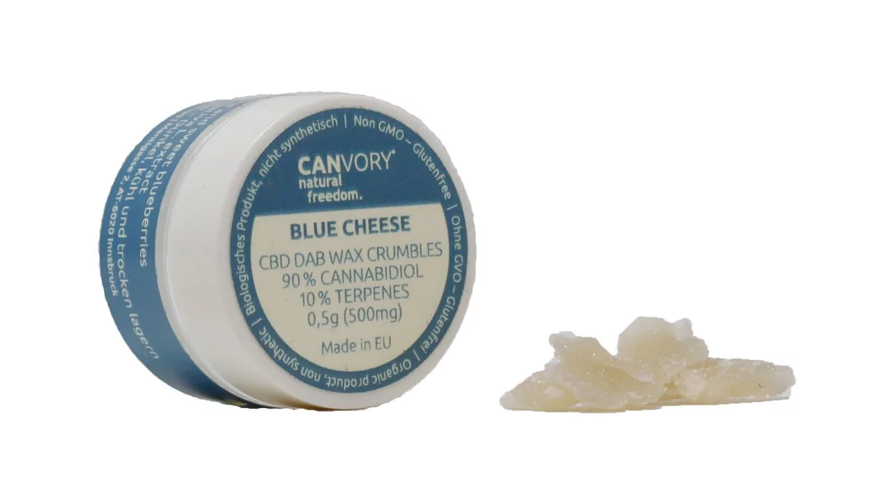 Blue Cheese CBD Terpsolate Cannabidiol Dab Wax 90 , 500 mg