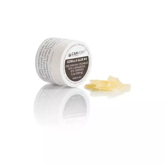 Gorilla Glue #4 Cannabidiol Dab Wax 90 , 500mg (7640177581891