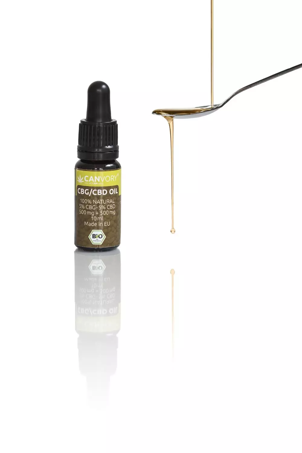 Full spectrum CBG + CBD Cannabigerol + Cannabidiol Hempseed oil 5