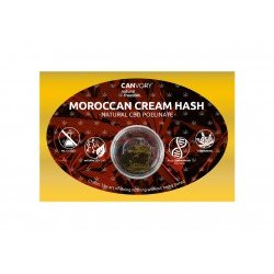 Moroccan Cream Hasch 45% CBD Polliniser Cannabidiol Extrait sec, 3 gramme